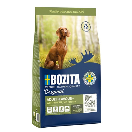 BOZITA Original Suaugusiųjų Skonis + Elnias - sausas maistas šunims - 12 kg