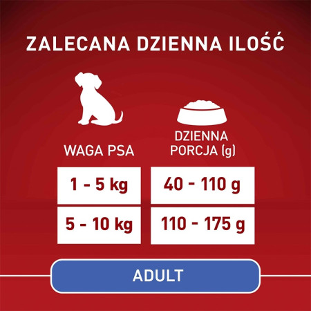 PURINA One Mini Suaugusiųjų Mėsa ir Ryžiai - sausas maistas šunims - 800 g