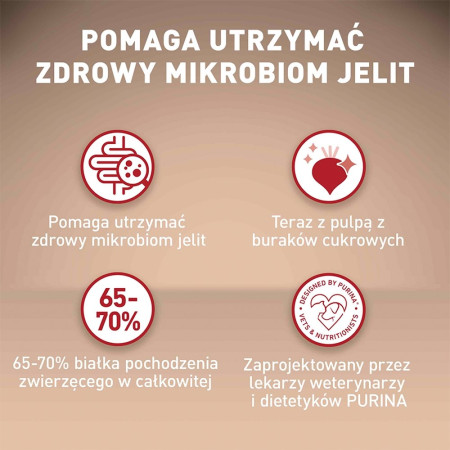 PURINA One Mini Suaugusiųjų Mėsa ir Ryžiai - sausas maistas šunims - 800 g