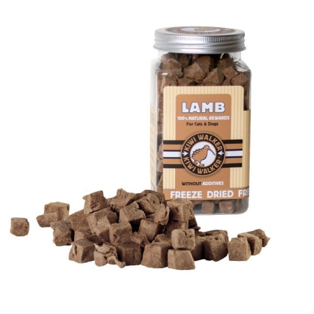 KIWI WALKER Freeze-dried treats Lamb - skanėstas šuniui ir katei - 90 g