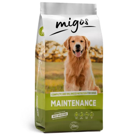 MIGOS Maintenance - sausas maistas šunims - 20 kg