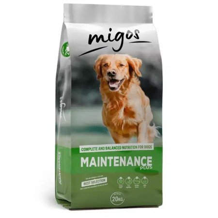 MIGOS Maintenance Plus - sausas maistas šunims - 20 kg
