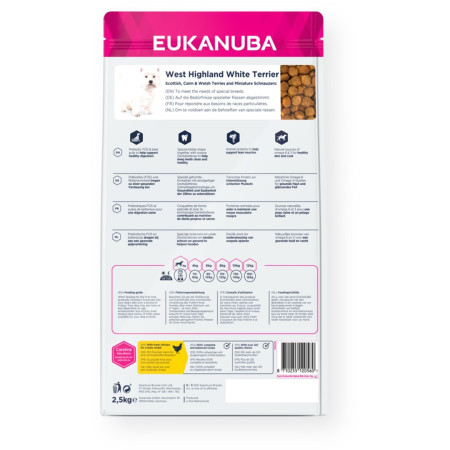 Eukanuba Viščiukas ir Kalakutiena - 2,5kg