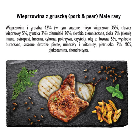 PAKA ZWIERZAKA Kiauliena su Kriauše S - sausas maistas šunims - 1,5kg