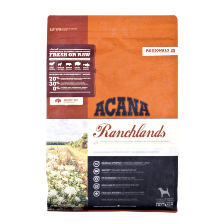 Acana Ranchlands sausas maistas šunims - 2 kg