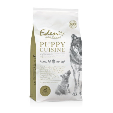 Eden Puppy Cuisine 80/20 Small kibble - sausas maistas šunims - 6kg