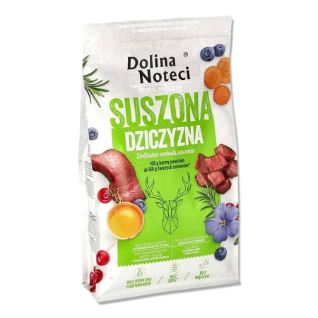 DOLINA NOTECI Premium Dried Game - džiovintas maistas šunims - 9 kg