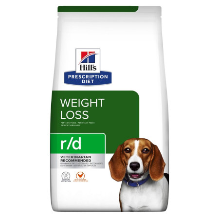 HILL'S Canine r/d - sausas maistas šunims - 4kg