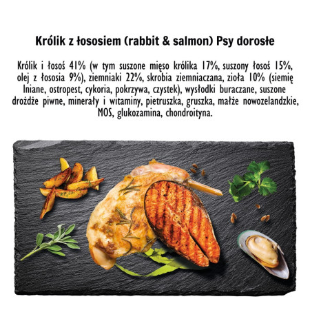 PAKA ZWIERZAKA Maistas su Triušiu ir Lašiša - 9kg