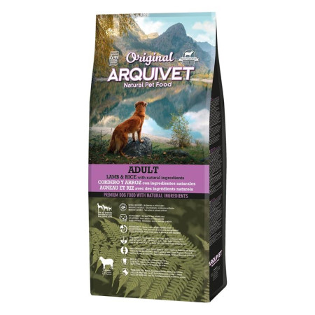 ARQUIVET Original su aviena ir ryžiais - sausas maistas šunims - 12 kg
