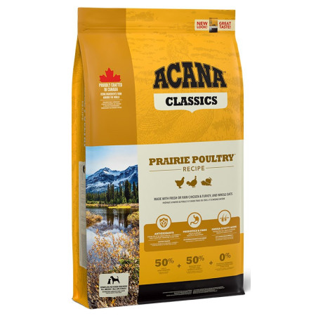 ACANA Classics Prairie Paukštiena - sausas maistas šunims - 14,5 kg