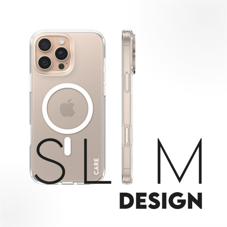 PanzerGlass MagSafe dėklas iPhone 16 Pro Max, skaidrus