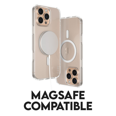 PanzerGlass MagSafe dėklas iPhone 16 Pro Max, skaidrus
