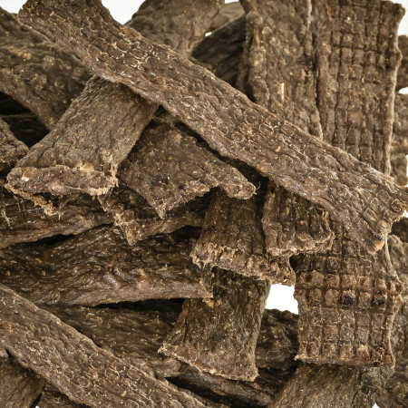 PETITTO Monoproteininiai mėsos juostelės su jautiena ir juodaisiais kmynais - skanėstas šuniui - 400g