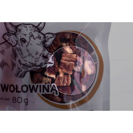 HILTON Treniruotės skanėstas su jautiena - 80g