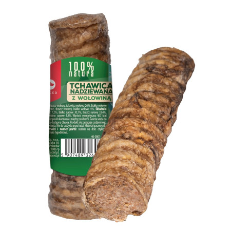 MACED Trachea su jautiena - šunų kramtymo žaislas - 120g