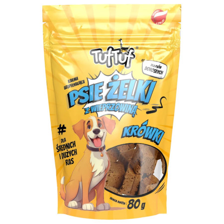 TUF TUF Šunų želė - kiaulienos fudge - 80g