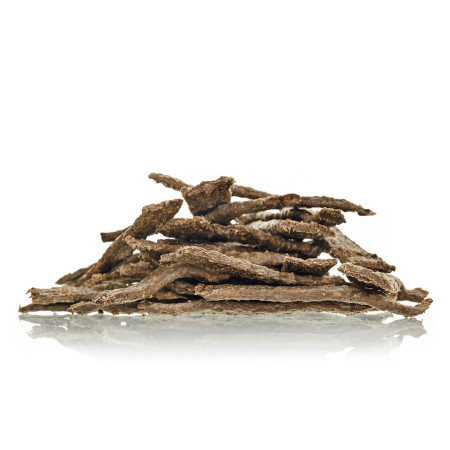 PETITTO monoproteininės mėsos juostelės su antis ir obuoliu - 400g