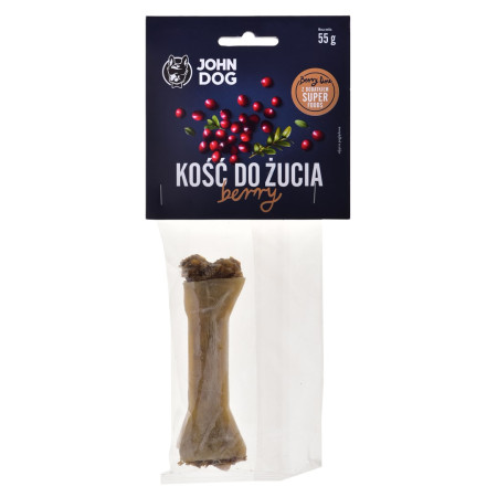 JOHN DOG kramtukas uogų su spanguolėmis - 12 cm