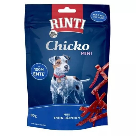 RINTI Chicko Mini su antis - skanėstas šuniui - 80g