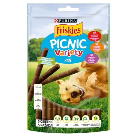 PURINA FRISKIES Piknikas Įvairovė - 126g