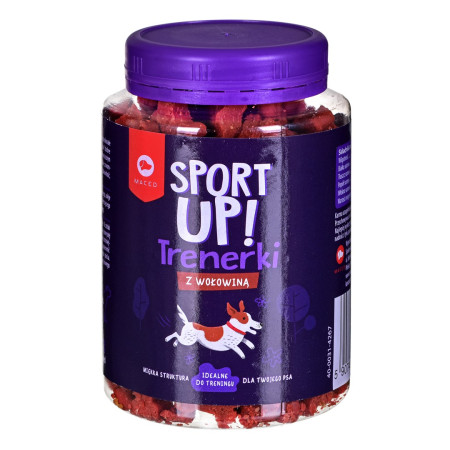 MACED Sport Up! Jautienos skanėstas šunims - 300g