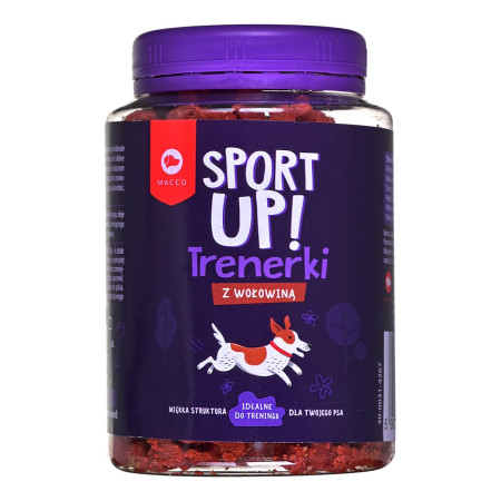 MACED Sport Up! Jautienos skanėstas šunims - 300g