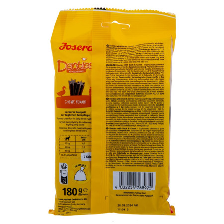 JOSERA Anties skanėstas su morkomis - 180g