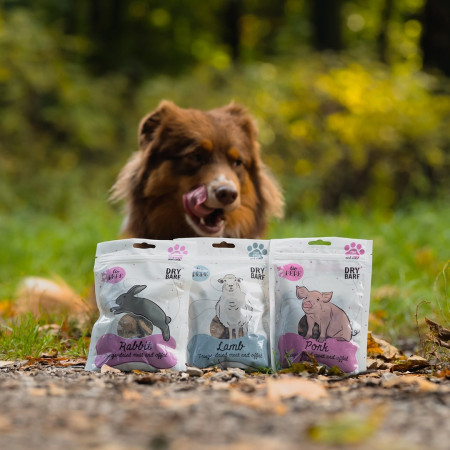 PEPE Lio Kiaulienos širdys šunims - 60g