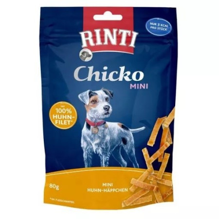 RINTI Chicko Mini vištiena - skanėstas šuniui - 80g