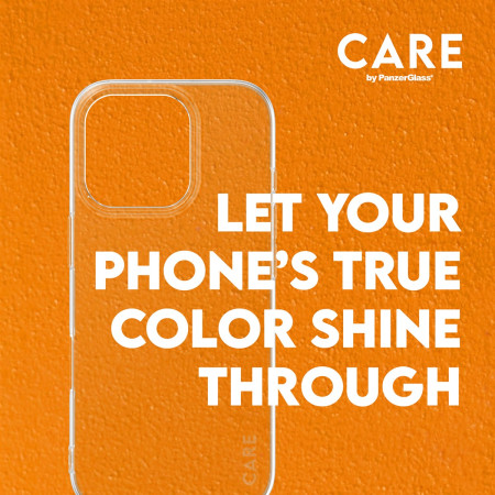 PanzerGlass CARE Fashion dėklas X-Ray Soft Basic iPhone 16 Pro, permatomas