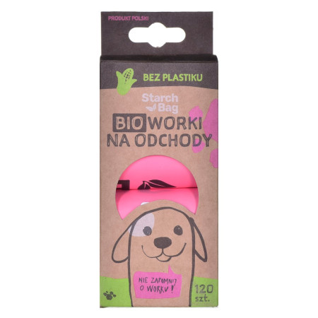 STARCH BAG - Maišeliai išmatoms - 8 x 15