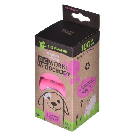 STARCH BAG - Maišeliai išmatoms - 8 x 15