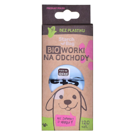 STARCH BAG - Maišeliai išmatoms - 8 x 15