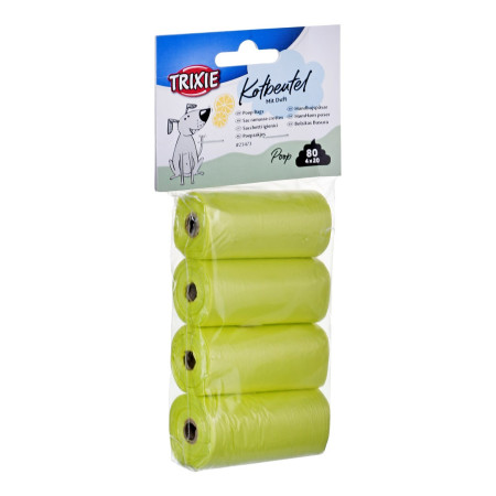 TRIXIE citrinų kvapas 23473 - išmatų maišeliai - 4x20 vnt.