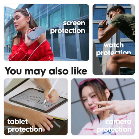 PanzerGlass CARE Fashion dėklas X-Ray Soft Basic iPhone 16 Plus, permatomas