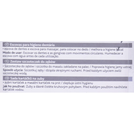 TRIXIE dantų šepetėlis, 2 vnt. 2550