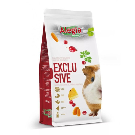 ALEGIA Exclusive Guinea Pig - Maistas jūrų kiaulytėms - 700 g