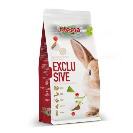 ALEGIA Exclusive Rabbit - triušių maistas - 700g