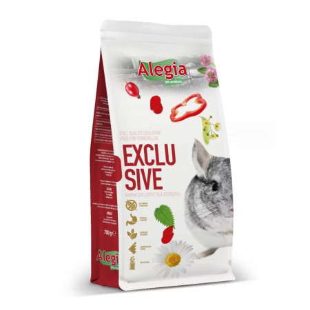 ALEGIA Exclusive Chinchilla - šinšilų maistas - 700 g