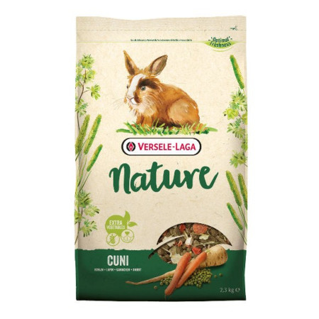 VERSELE LAGA Nature Cuni - Maistas triušiams - 2,3 kg