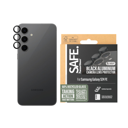 PanzerGlass SAFE. by ® Kamera objektyvo apsaugos stiklas Samsung Galaxy S24 FE