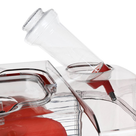 ZOLUX Rody3 Trio - graužikų narvas - raudonas