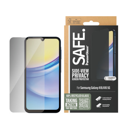 PanzerGlass SAFE. by ® Privatumo ekrano apsauga Samsung Galaxy A16 | A16 5G