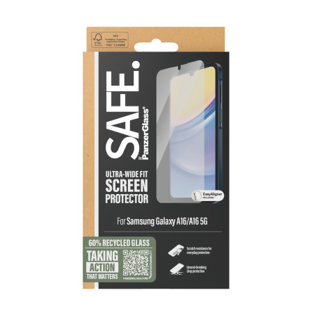 PanzerGlass SAFE. by ® Ekrano apsauga Samsung Galaxy A16 | A16 5G