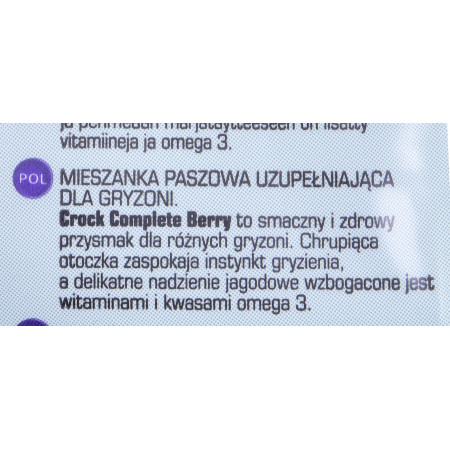 VERSELE LAGA Pilnas Crock Berry - skanėstas graužikams - 50g