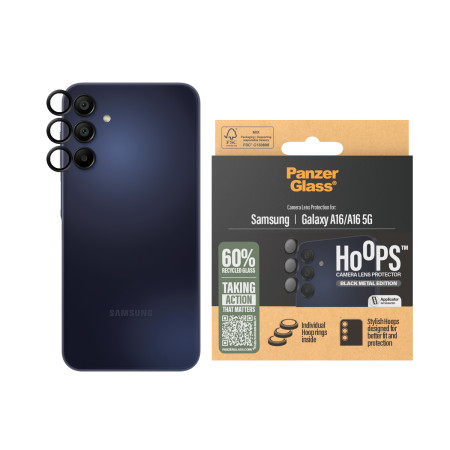 PanzerGlass® Hoops® Kameros objektyvo apsaugos stiklas Samsung Galaxy A16