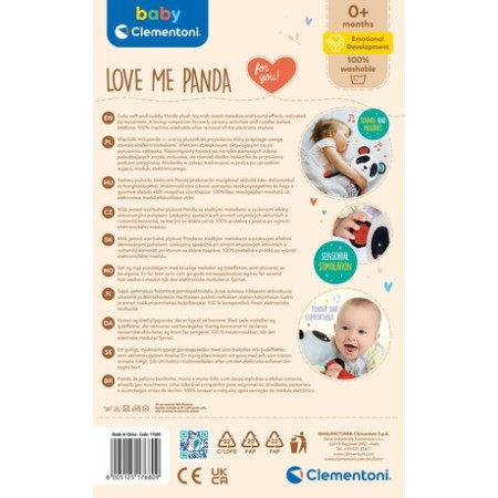 Clementoni 17680 minkštas žaislas