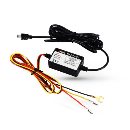 XBLITZ Automobilio Kameros Maitinimo Adapteris R6 Power