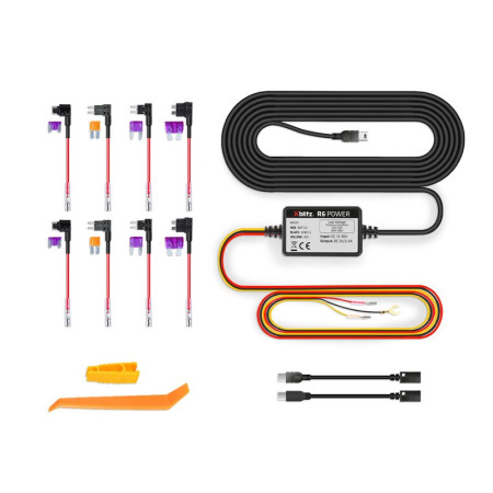 XBLITZ Automobilio Kameros Maitinimo Adapteris R6 Power